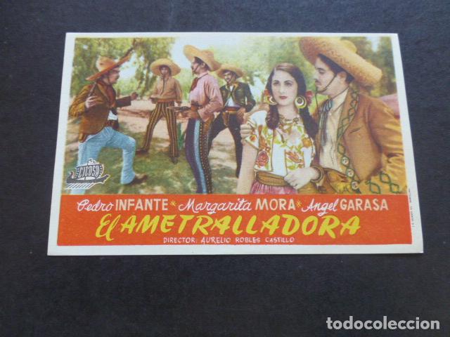 Cine: EL AMETRALLADORA PROGRAMA DE MANO SIN PUBLICIDAD - Foto 1