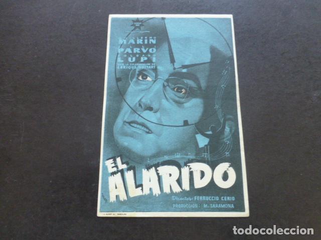 Cine: EL ALARIDO PROGRAMA DE MANO SIN PUBLICIDAD - Foto 1