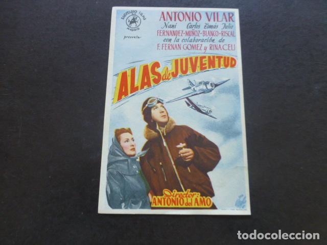 Cine: ALAS DE JUVENTUD PROGRAMA DE MANO SIN PUBLICIDAD - Foto 1