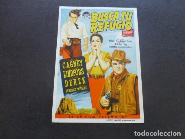 Cine: BUSCA TU REFUGIO PROGRAMA DE MANO SIN PUBLICIDA - Foto 1