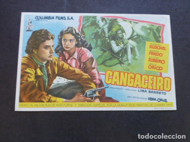 Cine: CANGACEIRO PROGRAMA DE MANO SIN PUBLICIDA - Foto 1