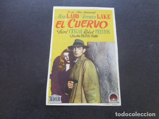 Cine: EL CUERVO PROGRAMA DE MANO SIN PUBLICIDA - Foto 1