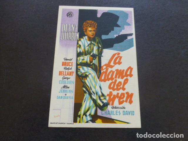 Cine: LA DAMA DEL TREN PROGRAMA DE MANO SIN PUBLICIDA - Foto 1