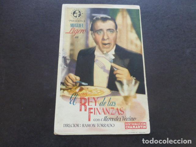 Cine: EL REY DE LAS FINANZAS PROGRAMA DE MANO SIN PUBLICIDAD - Foto 1