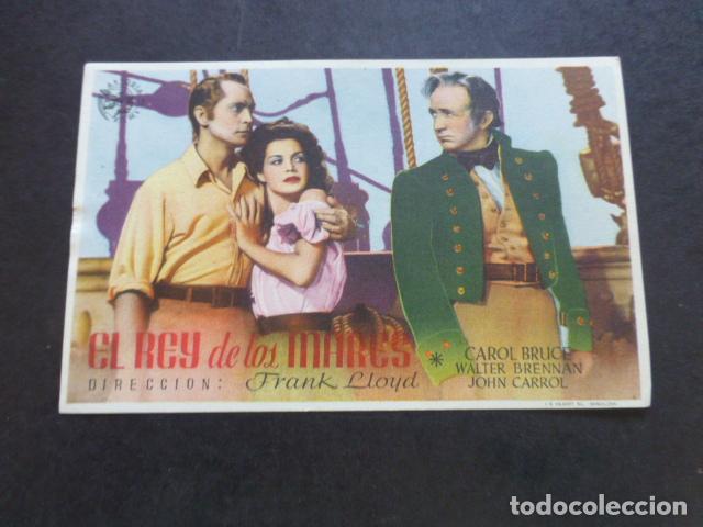 Cine: EL REY DE LOS MARES PROGRAMA DE MANO SIN PUBLICIDAD - Foto 1