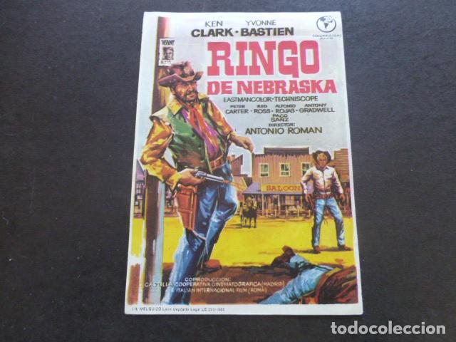 Cine: RINGO DE NEBRASKA PROGRAMA DE MANO SIN PUBLICIDAD - Foto 1