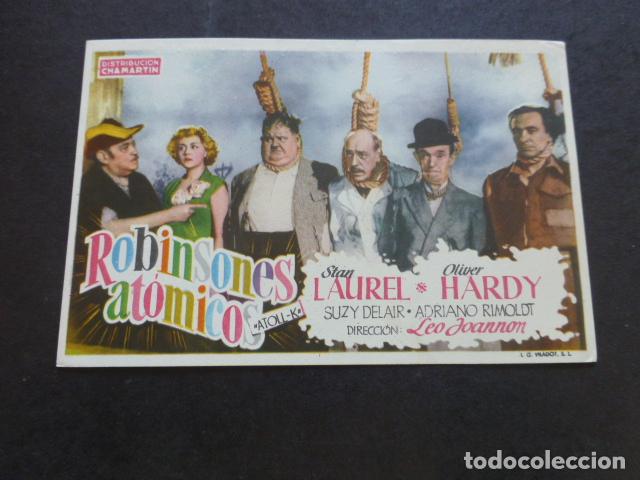 Cine: ROBINSONES ANONIMOS PROGRAMA DE MANO SIN PUBLICIDAD - Foto 1