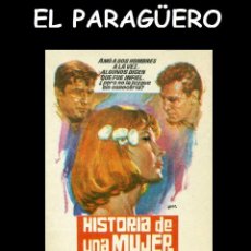 Cine: FOLLETO DE MANO ORIGINAL AÑO 1970 HISTORIA DE UNA MUJER