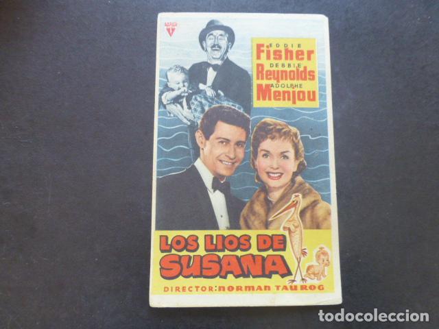 Cine: LOS LIOS DE SUSANA PROGRAMA DE MANO SIN PUBLICIDAD - Foto 1