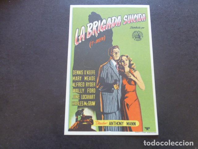 Cine: LA BRIGADA SUICIDA PROGRAMA DE MANO SIN PUBLICIDAD - Foto 1
