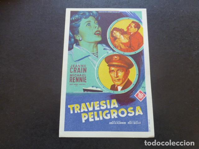 Cine: TRAVESIA PELIGROSA PROGRAMA DE MANO SIN PUBLICIDAD - Foto 1