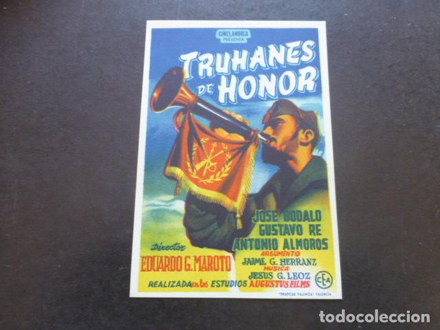 Cine: TRUHANES DE HONOR PROGRAMA DE MANO SIN PUBLICIDAD - Foto 1
