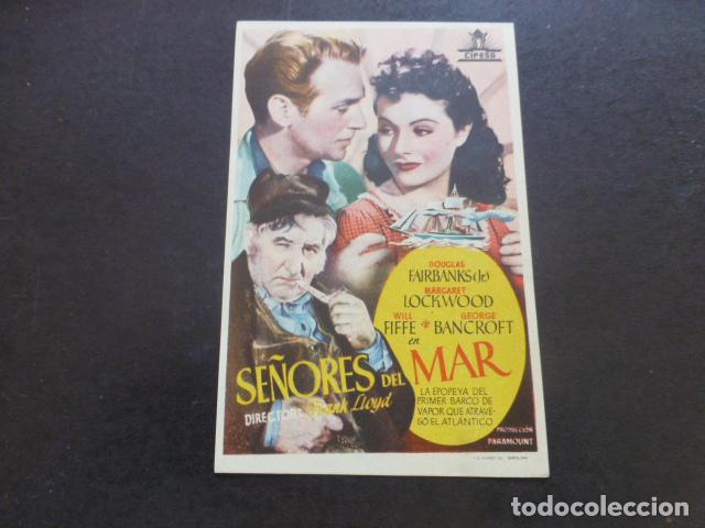 Cine: SE&Ntilde;ORES DEL MAR PROGRAMA DE MANO SIN PUBLICIDAD - Foto 1