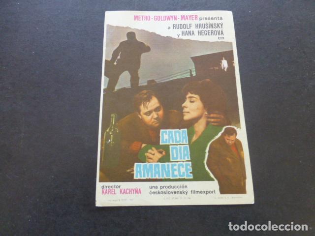 Cine: CADA DIA AMANECE PROGRAMA DE MANO SIN PUBLICIDAD - Foto 1