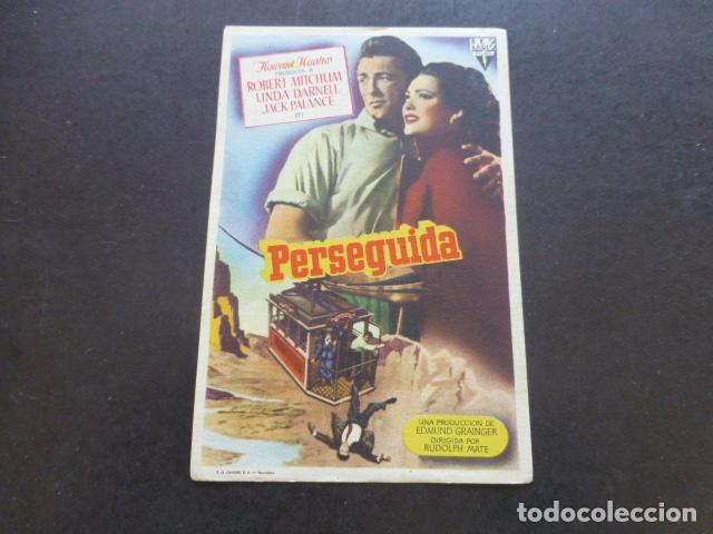 Cine: PERSEGUIDA PROGRAMA DE MANO SIN PUBLICIDAD - Foto 1