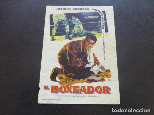 Cine: EL BOXEADOR PROGRAMA DE MANO SIN PUBLICIDAD - Foto 1