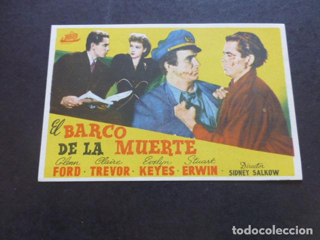 Cine: EL BARCO DE LA MUERTE PROGRAMA DE MANO SIN PUBLICIDAD - Foto 1