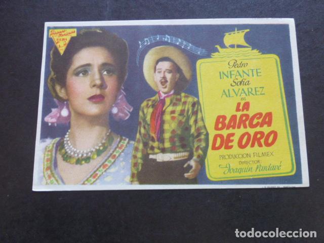 Cine: LA BARCA DE ORO PROGRAMA DE MANO SIN PUBLICIDAD - Foto 1