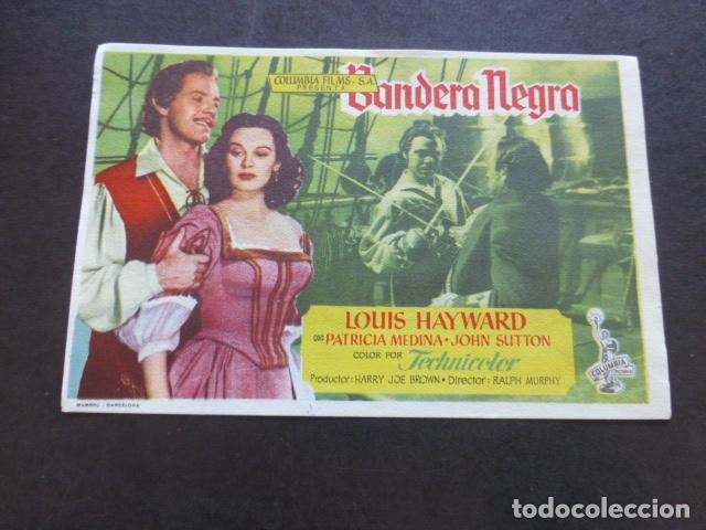 Cine: BANDERA NEGRA PROGRAMA DE MANO SIN PUBLICIDAD - Foto 1