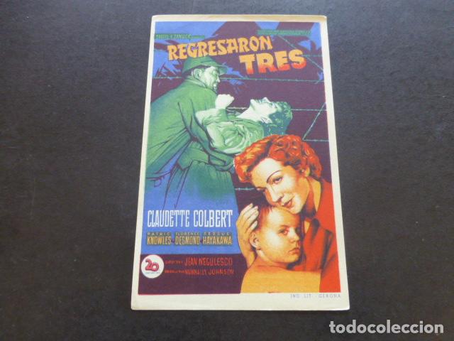 Cine: REGRESARON TRES PROGRAMA DE MANO SIN PUBLICIDAD - Foto 1