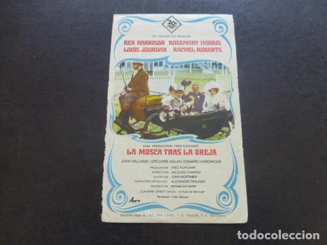 Cine: LA MOSCA TRAS LA OREJA PROGRAMA DE MANO SIN PUBLICIDAD - Foto 1