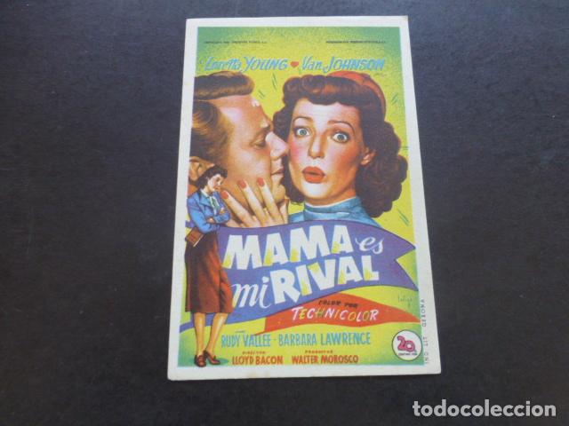 Cine: MAMA ES MI RIVAL PROGRAMA DE MANO SIN PUBLICIDAD - Foto 1