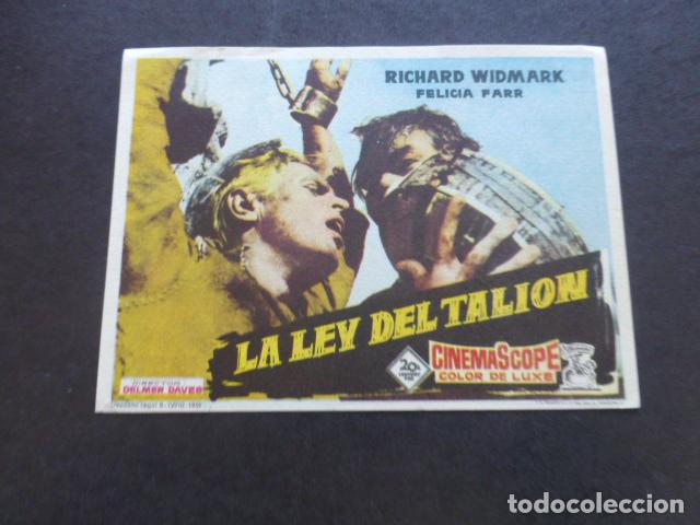 Cine: LA LEY DEL TALION PROGRAMA DE MANO SIN PUBLICIDAD - Foto 1
