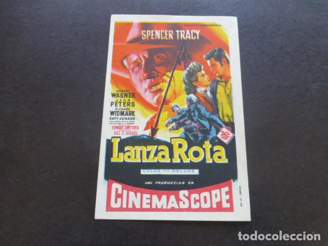 Cine: LANZA ROTA PROGRAMA DE MANO SIN PUBLICIDAD - Foto 1
