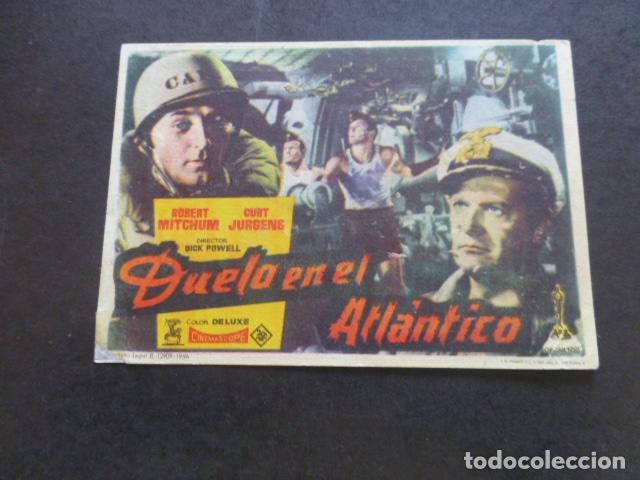 Cine: DUELO EN EL ATLANTICO PROGRAMA DE MANO SIN PUBLICIDAD - Foto 1