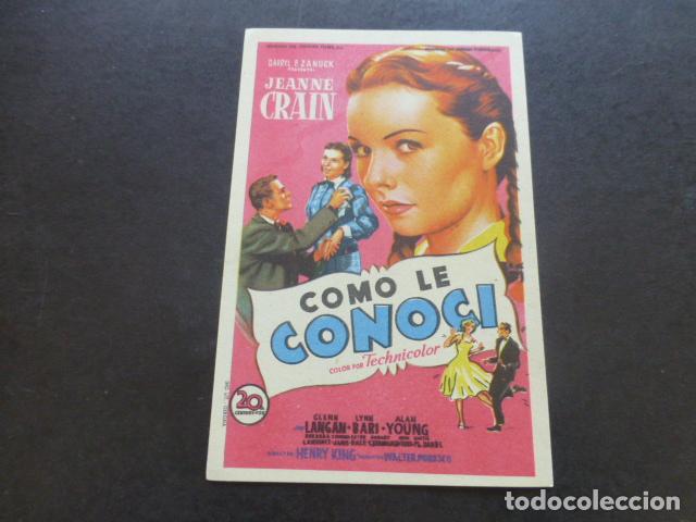 Cine: COMO LE CONOCI PROGRAMA DE MANO SIN PUBLICIDAD - Foto 1