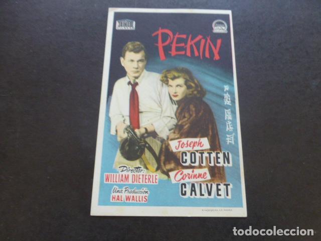Cine: PEKIN PROGRAMA DE MANO SIN PUBLICIDAD - Foto 1