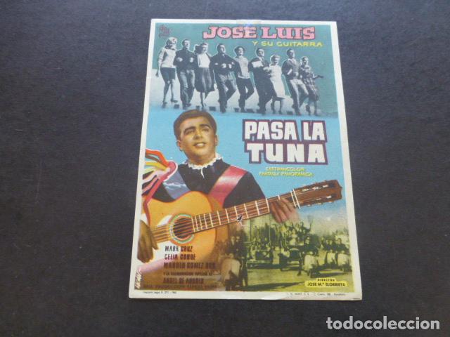 Cine: PASA LA TUNA PROGRAMA DE MANO SIN PUBLICIDAD - Foto 1
