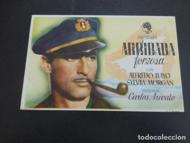 Cine: ARRIBADA FORZOSA PROGRAMA DE MANO SIN PUBLICIDAD - Foto 1