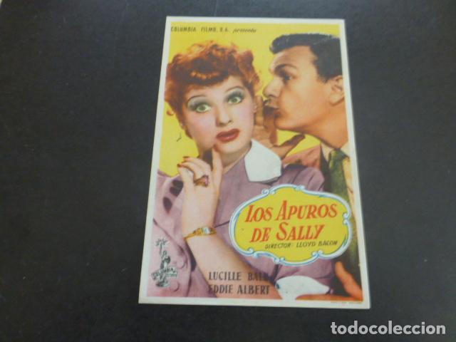 Cine: LOS APUROS DE SALLY PROGRAMA DE MANO SIN PUBLICIDAD - Foto 1