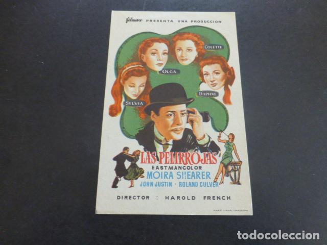 Cine: LAS PELIRROJAS PROGRAMA DE MANO SIN PUBLICIDAD - Foto 1