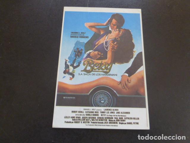 Cine: BETSY PROGRAMA DE MANO SIN PUBLICIDAD - Foto 1