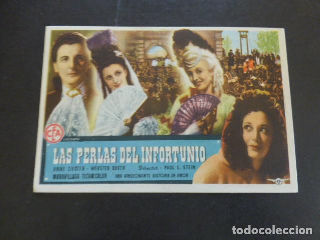 Cine: LAS PERLAS DEL INFORTUNIO PROGRAMA DE MANO SIN PUBLICIDAD - Foto 1