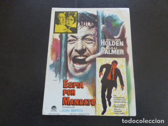 Cine: ESPIA POR MANDATO PROGRAMA DE MANO SIN PUBLICIDAD - Foto 1