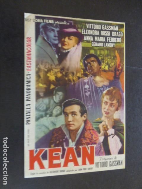 Cine: KEAN PROGRAMA DE MANO SIN PUBLICIDAD - Foto 1