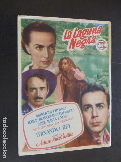 Cine: LA LAGUNA NEGRA PROGRAMA DE MANO SIN PUBLICIDAD - Foto 1