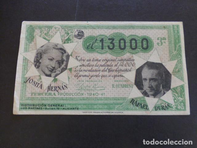 Cine: EL 13000 PROGRAMA DE MANO SIN PUBLICIDAD - Foto 1