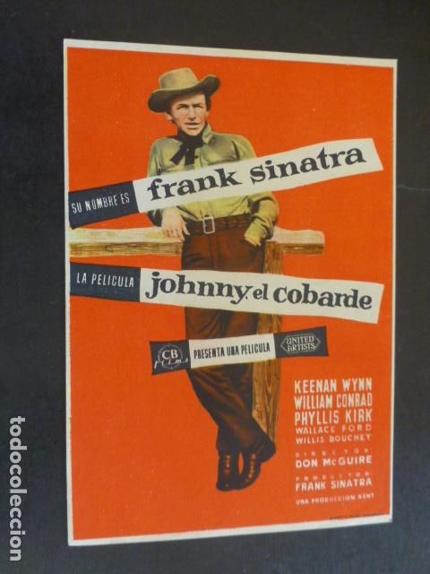 Cine: JOHNNY EL COBARDE PROGRAMA DE MANO SIN PUBLICIDAD - Foto 1