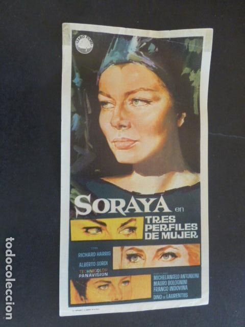 Cine: TRES PERFILES DE MUJER PROGRAMA DE MANO SIN PUBLICIDAD - Foto 1