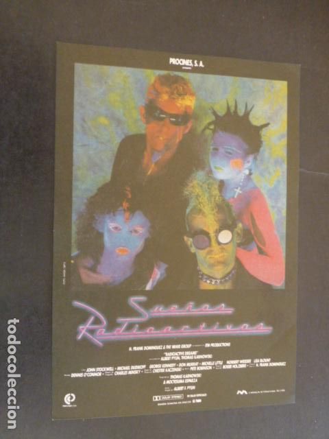 Cine: SUE&Ntilde;OS RADIOACTIVOS PROGRAMA DE MANO SIN PUBLICIDAD - Foto 1