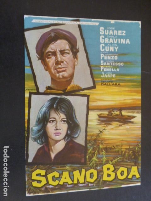 Cine: SCANO BOA PROGRAMA DE MANO SIN PUBLICIDAD - Foto 1