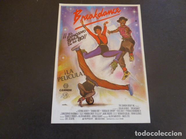 Cine: BREAKDANCE PROGRAMA DE MANO SIN PUBLICIDAD - Foto 1