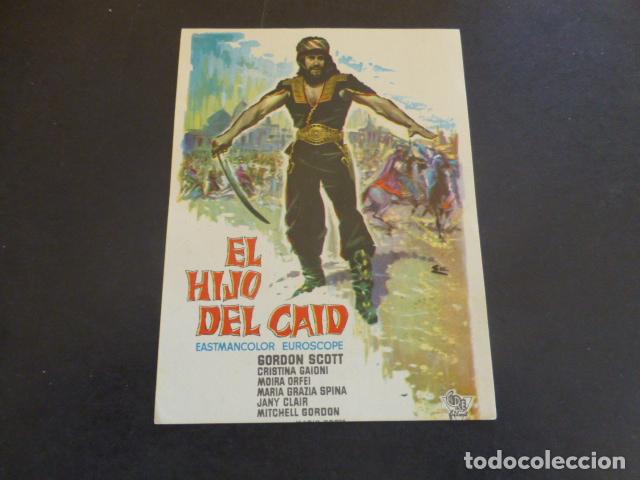 Cine: EL HIJO DEL CAID PROGRAMA DE MANO SIN PUBLICIDAD - Foto 1