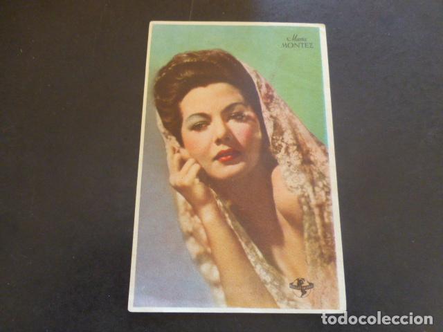 Cine: MARIA MONTEZ PROGRAMA DE MANO SIN PUBLICIDAD - Foto 1