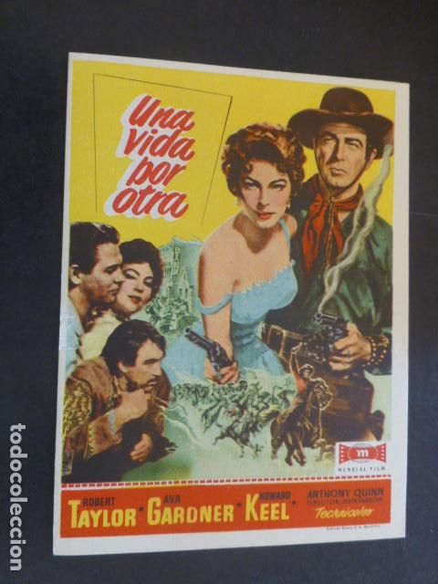 Cine: UNA VIDA POR OTRA PROGRAMA DE MANO SIN PUBLICIDAD - Foto 1