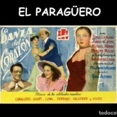 Cine: FOLLETO DE MANO ORIGINAL AÑO 1952 LA DANZA DEL CORAZON. Lote 360108825